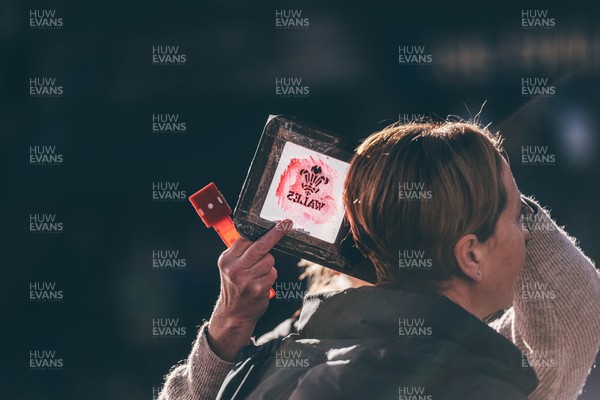 291125 - Wales v South Africa - Quilter Nations Series - Matchday colour in Cardiff City Centre ahead of the game 