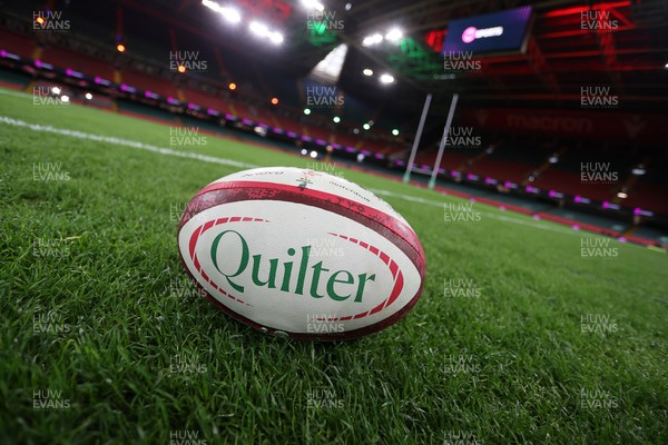 291125 - Wales v South Africa Springboks - Quilter Nations Series - General View of the Principality Stadium before the game