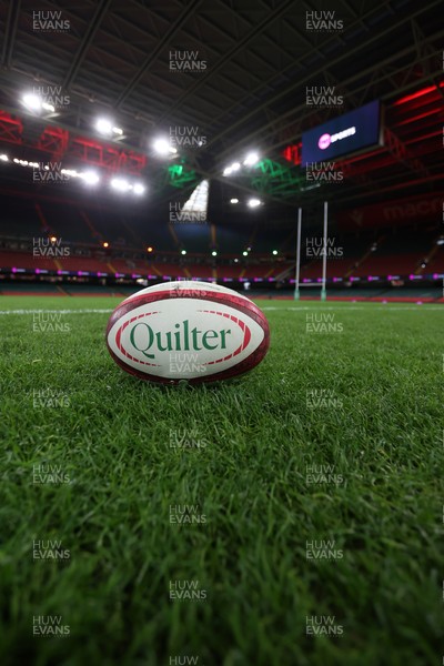 291125 - Wales v South Africa Springboks - Quilter Nations Series - General View of the Principality Stadium before the game