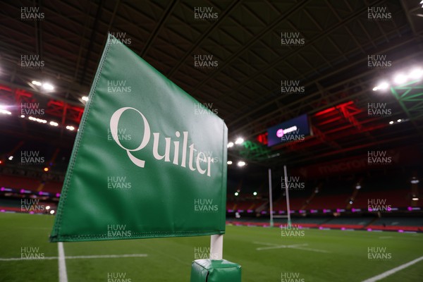 291125 - Wales v South Africa Springboks - Quilter Nations Series - General View of the Principality Stadium before the game