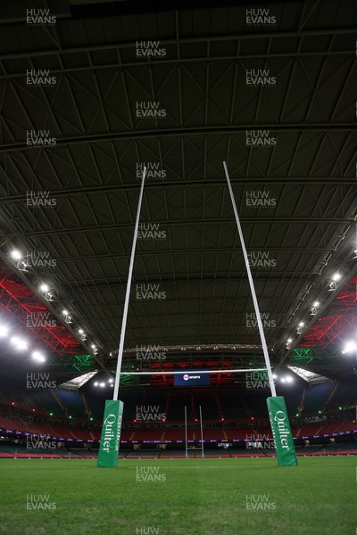 291125 - Wales v South Africa Springboks - Quilter Nations Series - General View of the Principality Stadium before the game
