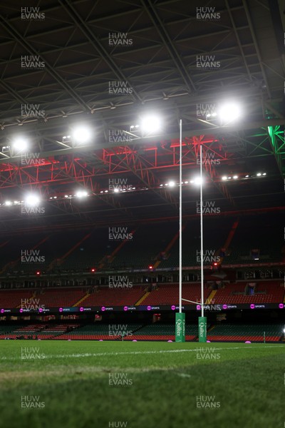 291125 - Wales v South Africa Springboks - Quilter Nations Series - General View of the Principality Stadium before the game