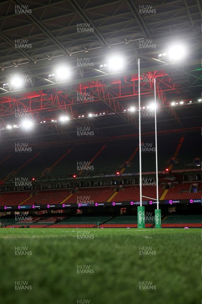 291125 - Wales v South Africa Springboks - Quilter Nations Series - General View of the Principality Stadium before the game