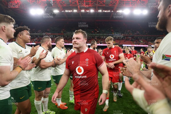 291125 - Wales v South Africa Springboks - Quilter Nations Series - Dewi Lake of Wales at full time