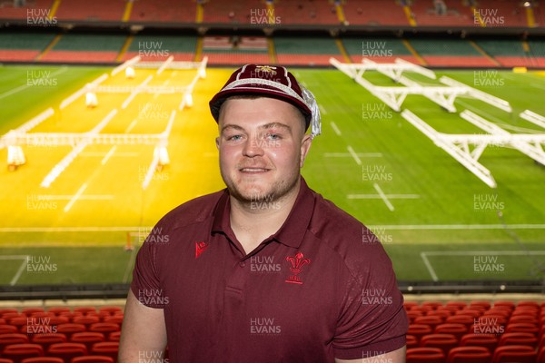 291125 - Wales v South Africa Springboks - Quilter Nations Series - Danny Southworth of Wales cap presentation