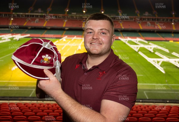 291125 - Wales v South Africa Springboks - Quilter Nations Series - Danny Southworth of Wales cap presentation