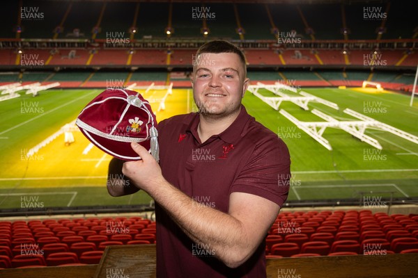 291125 - Wales v South Africa Springboks - Quilter Nations Series - Danny Southworth of Wales cap presentation