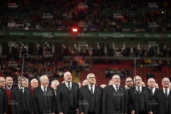 291125 - Wales v South Africa Springboks - Quilter Nations Series - Choir
