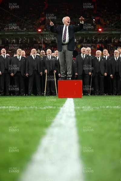 291125 - Wales v South Africa Springboks - Quilter Nations Series - Choir