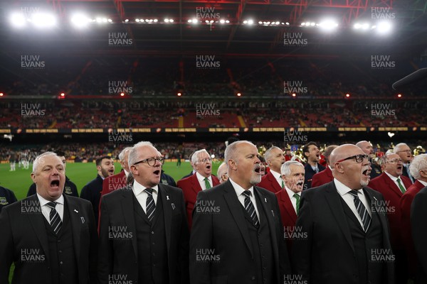 291125 - Wales v South Africa Springboks - Quilter Nations Series - Choir