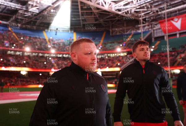 291125 - Wales v South Africa Springboks - Quilter Nations Series - Keiron Assiratti of Wales 
