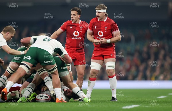 291125 - Wales v South Africa Springboks - Quilter Nations Series - Aaron Wainwright of Wales 