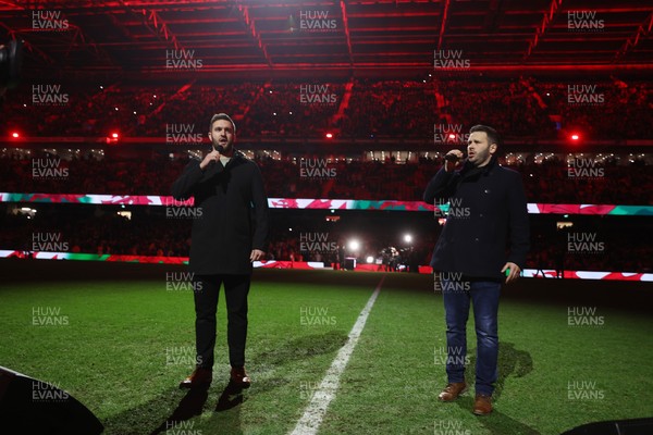 291125 - Wales v South Africa Springboks - Quilter Nations Series - Trystan Griffiths and Steffan Lloyd