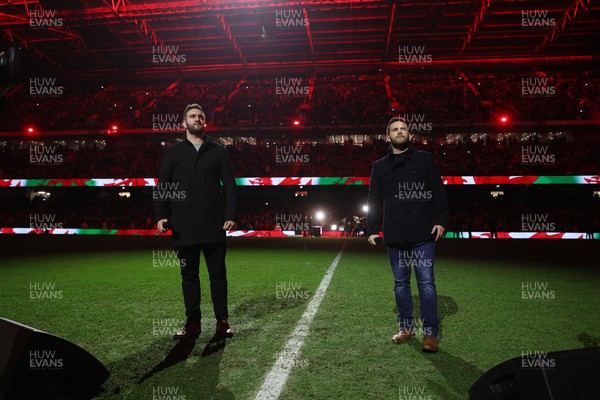 291125 - Wales v South Africa Springboks - Quilter Nations Series - Trystan Griffiths and Steffan Lloyd