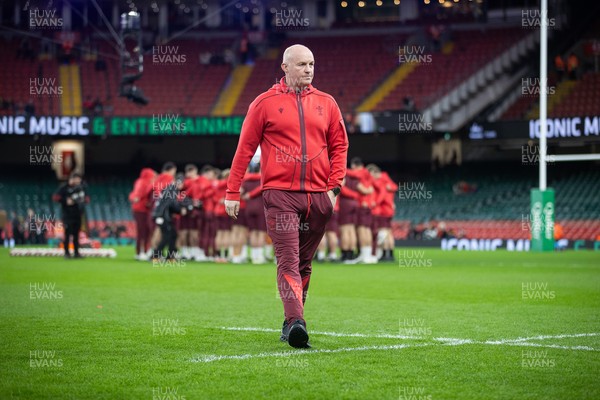 291125 - Wales v South Africa Springboks - Quilter Nations Series - Team Manager Martyn Williams