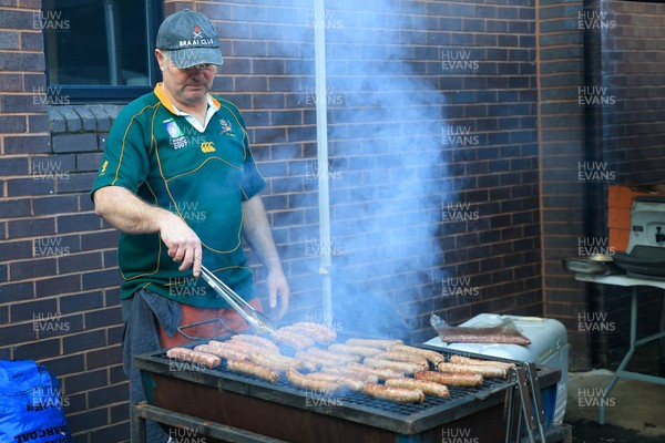 291125 - Wales v South Africa - Quilter Nations Series - BBQ in the fan zone 