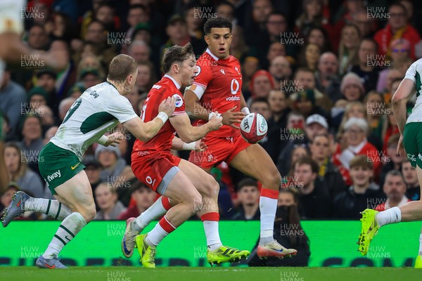 291125 - Wales v South Africa - Quilter Nations Series - Dan Edwards of Wales 