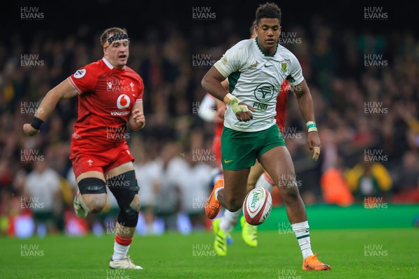 291125 - Wales v South Africa - Quilter Nations Series - Canan Moodie of South Africa