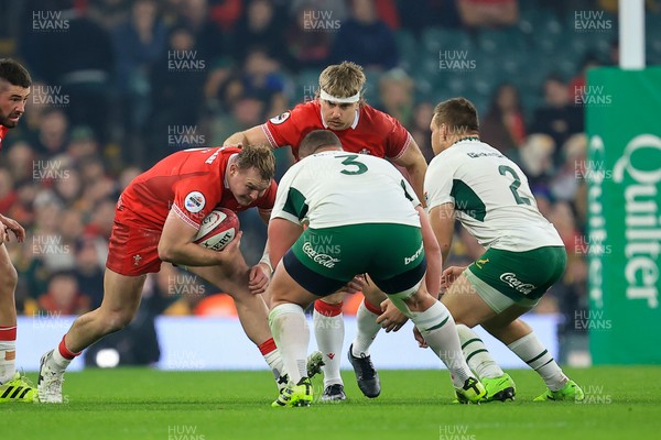 291125 - Wales v South Africa - Quilter Nations Series - Dewi Lake of Wales 