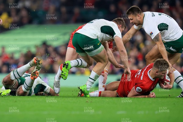 291125 - Wales v South Africa - Quilter Nations Series - Taine Plumtree of Wales