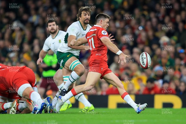 291125 - Wales v South Africa - Quilter Nations Series - Reuben Morgan-Williams of Wales 