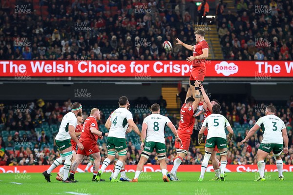 291125 - Wales v South Africa - Quilter Nations Series - Alex Mann of Wales
