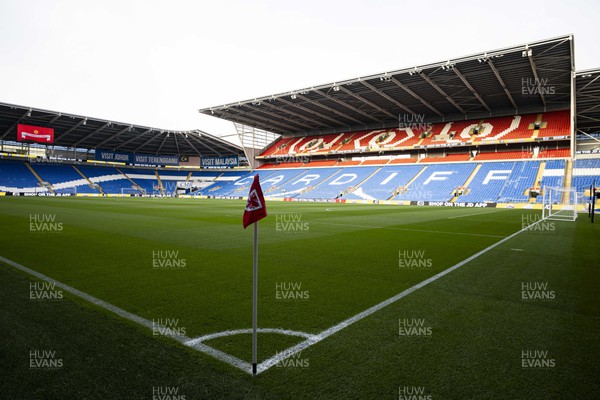 070923 - Wales v South Korea - International Friendly - A general view of the Cardiff City Stadium