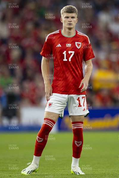 070923 - Wales v South Korea - International Friendly - Jordan James of Wales in action
