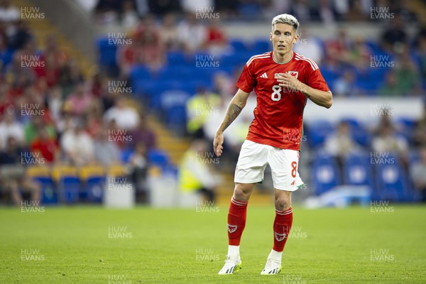 070923 - Wales v South Korea - International Friendly - Harry Wilson of Wales of Wales in action