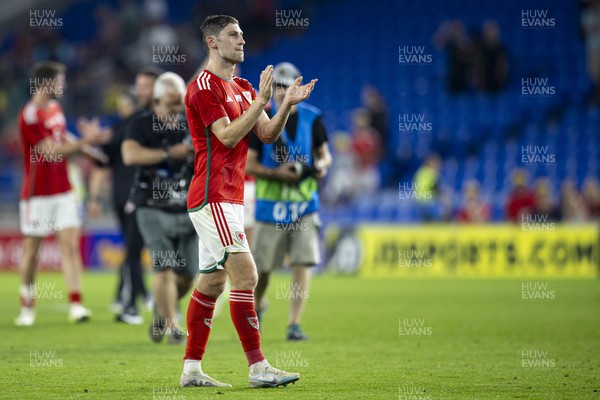 070923 - Wales v South Korea - International Friendly - Ben Davies of Wales at full time