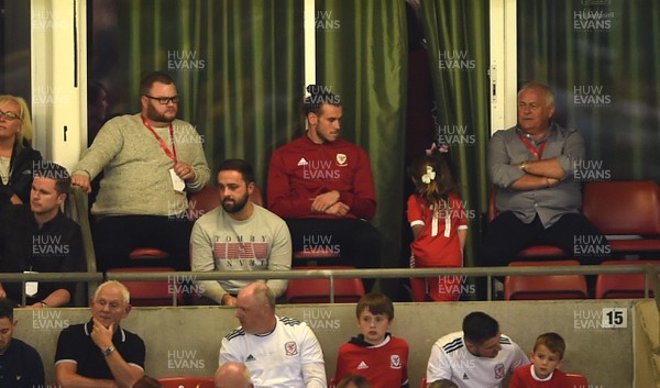 111018 - Wales v Spain - International Friendly Football - Gareth Bale looks on