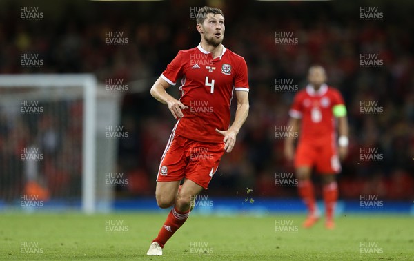 111018 - Wales v Spain - International Friendly - Ben Davies of Wales