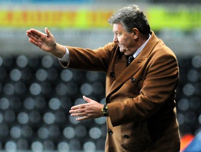 03.03.10 - International Football Friendly, Wales v Sweden Wales manager John Toshack 