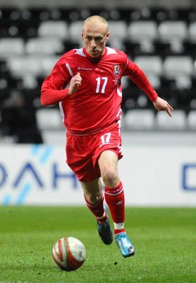 03.03.10 - International Football Friendly, Wales v Sweden Wales' David Cotterill 