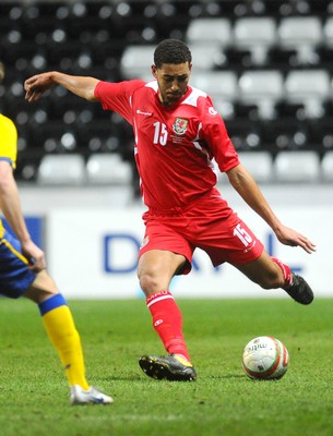 03.03.10 - International Football Friendly, Wales v Sweden Wales' Lewin Nyatanga 