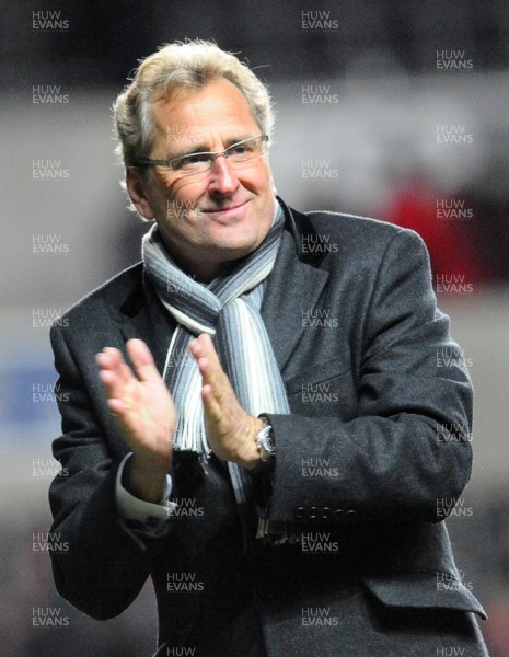 03.03.10 - International Football Friendly, Wales v Sweden Sweeden Coach Eric Hamren 