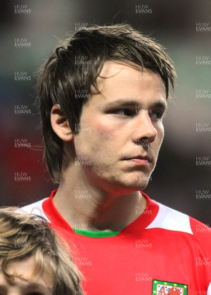 03.03.10 - International Football Friendly, Wales v Sweden Wales' Chris Gunther 