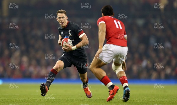 171118 - Wales v Tonga - Under Armour Series - Liam Williams of Wales