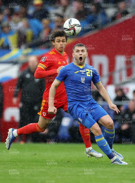 050622 -  Wales v Ukraine, World Cup Qualifying Play Off Final - Oleksandr Karavaev of Ukraine