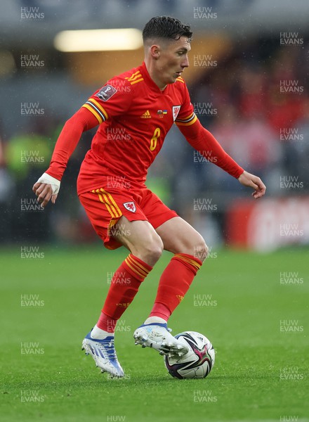 050622 -  Wales v Ukraine, World Cup Qualifying Play Off Final - Harry Wilson of Wales in action during the match