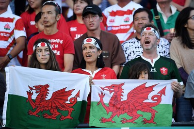 131019 - Wales v Uruguay - Rugby World Cup - Pool D - Wales fans