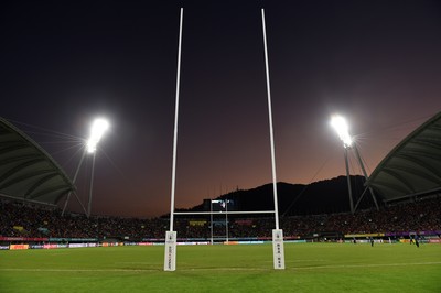 131019 - Wales v Uruguay - Rugby World Cup - Pool D - General View of the Kumamoto Stadium