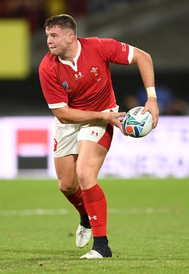 131019 - Wales v Uruguay - Rugby World Cup - Pool D - Elliot Dee of Wales