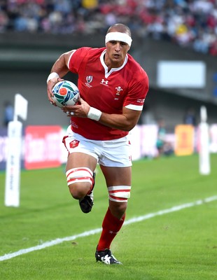 131019 - Wales v Uruguay - Rugby World Cup - Aaron Shingler of Wales