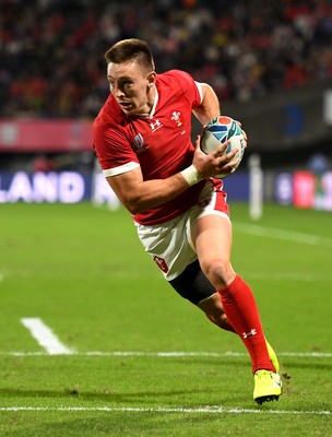 131019 - Wales v Uruguay - Rugby World Cup - Josh Adams of Wales