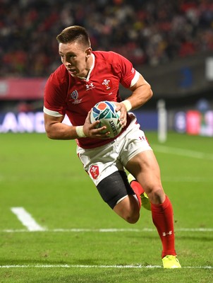 131019 - Wales v Uruguay - Rugby World Cup - Josh Adams of Wales