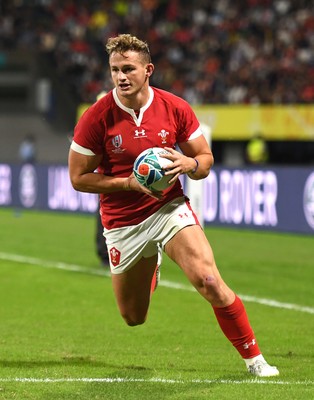 131019 - Wales v Uruguay - Rugby World Cup - Hallam Amos of Wales