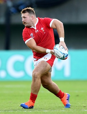 131019 - Wales v Uruguay - Rugby World Cup - Dillon Lewis of Wales