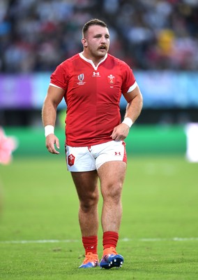 131019 - Wales v Uruguay - Rugby World Cup - Dillon Lewis of Wales