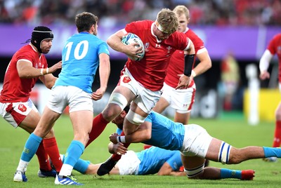 131019 - Wales v Uruguay - Rugby World Cup - Aaron Wainwright of Wales